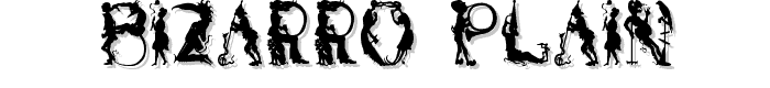 Bizarro Plain font